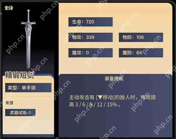 铃兰之剑为这和平的世界武器介绍攻略