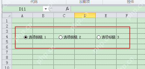 excel如何设置选项按钮？excel中设置选项按钮的方法