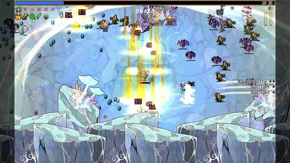 《吸血鬼幸存者》新推出与《SaGa Emerald Beyond》合作资料片《Emerald Diorama》