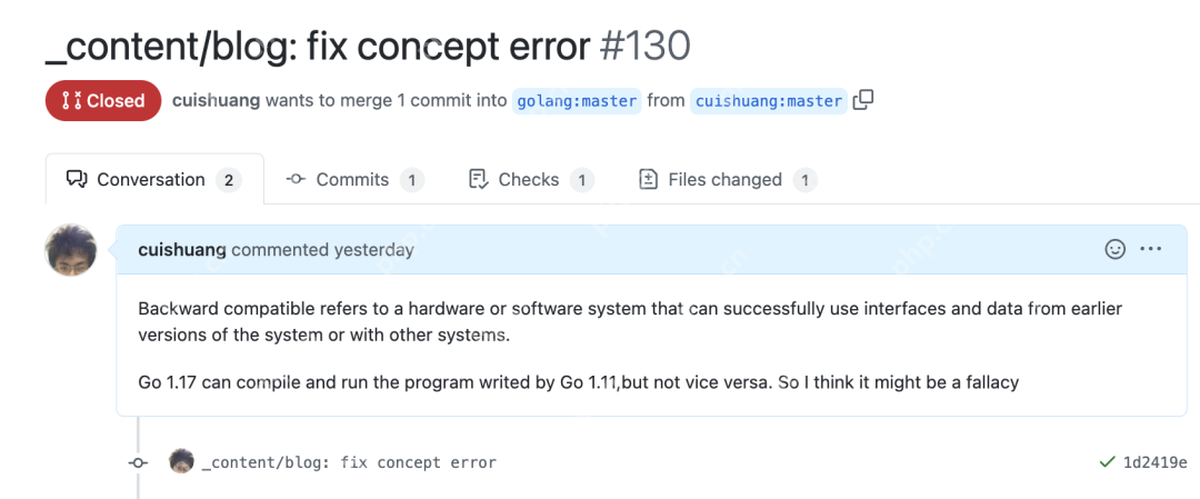 探讨10年前Go 1.0发行时的一处关键概念
