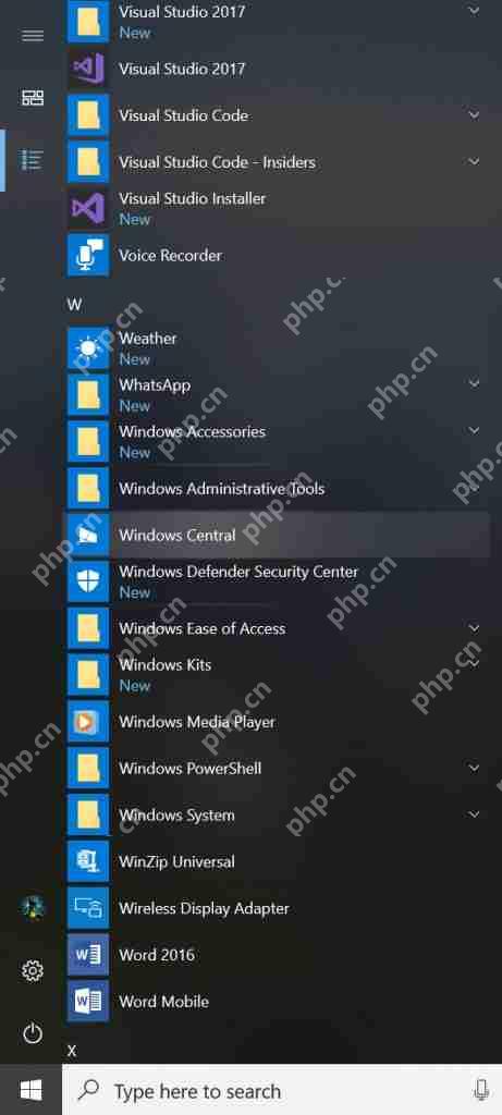 Windows 10新版17004推送：RS4分支、开始菜单UI调整