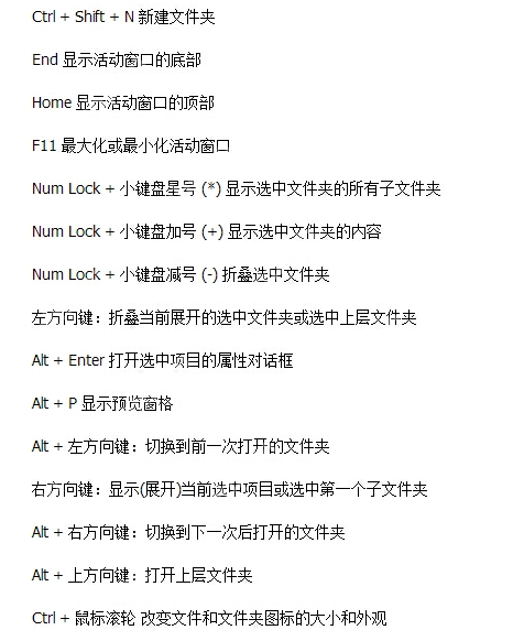 告诉你电脑快捷键大全