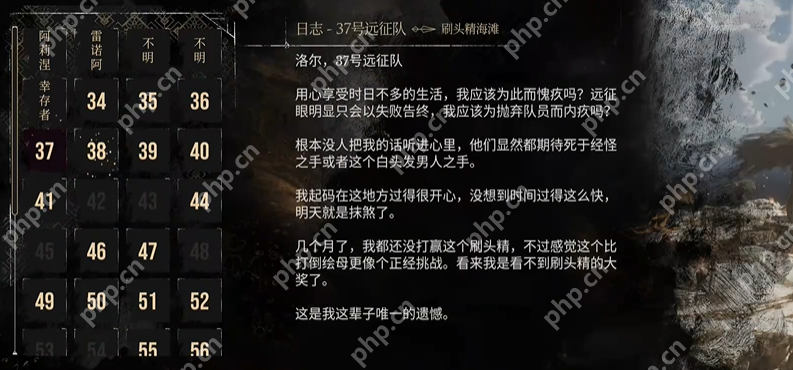 光与影33号远征队全日志收集 37号远征队日志位置