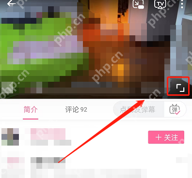 哔哩哔哩精选弹幕模式怎么使用