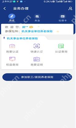 陕西养老保险app如何查找基本养老保险参保缴费凭证 查询参保证明教程