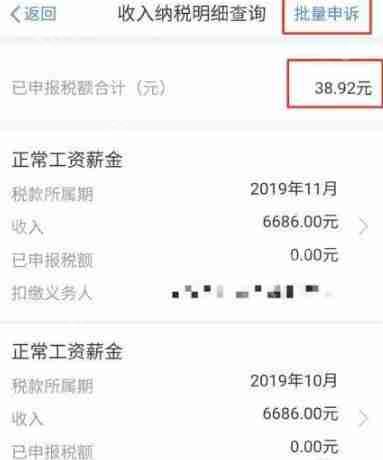 个人所得税如何查询纳税明细