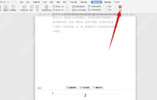 wps怎么修改页码字体