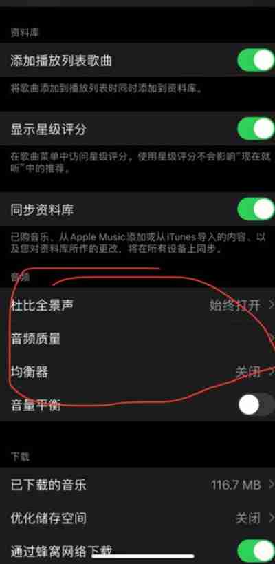 iphone13怎么开启杜比全景声