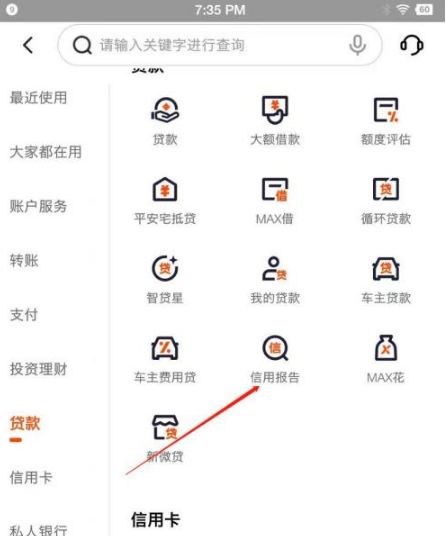 平安银行app怎么查个人征信 平安口袋银行查信用报告教程