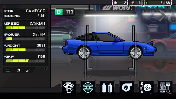 像素赛车手美化版