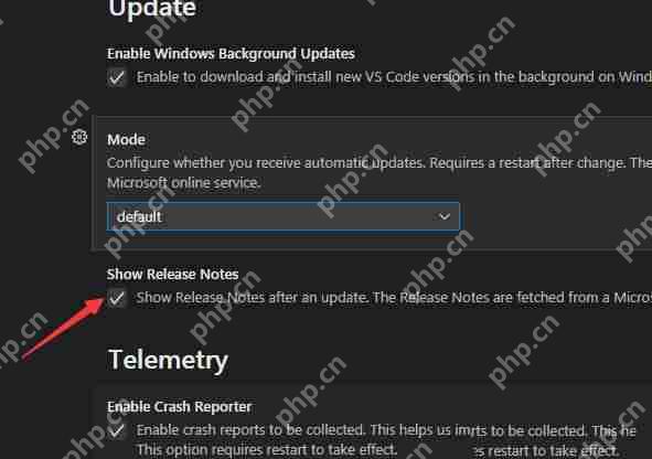 Vscode怎么隐藏发行说明? Vscode隐藏发行说明教程
