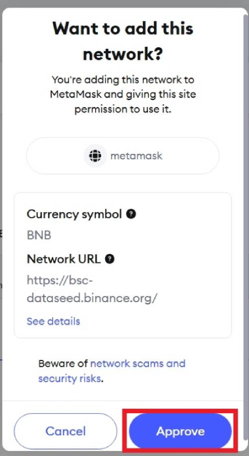 一文教你如何将BNB链添加到MetaMask