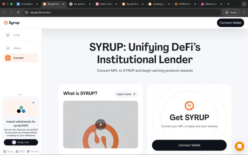 什么是SYRUP币？值得投资吗？SYRUP币价格能涨到多少？