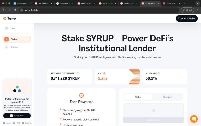 什么是SYRUP币？值得投资吗？SYRUP币价格能涨到多少？