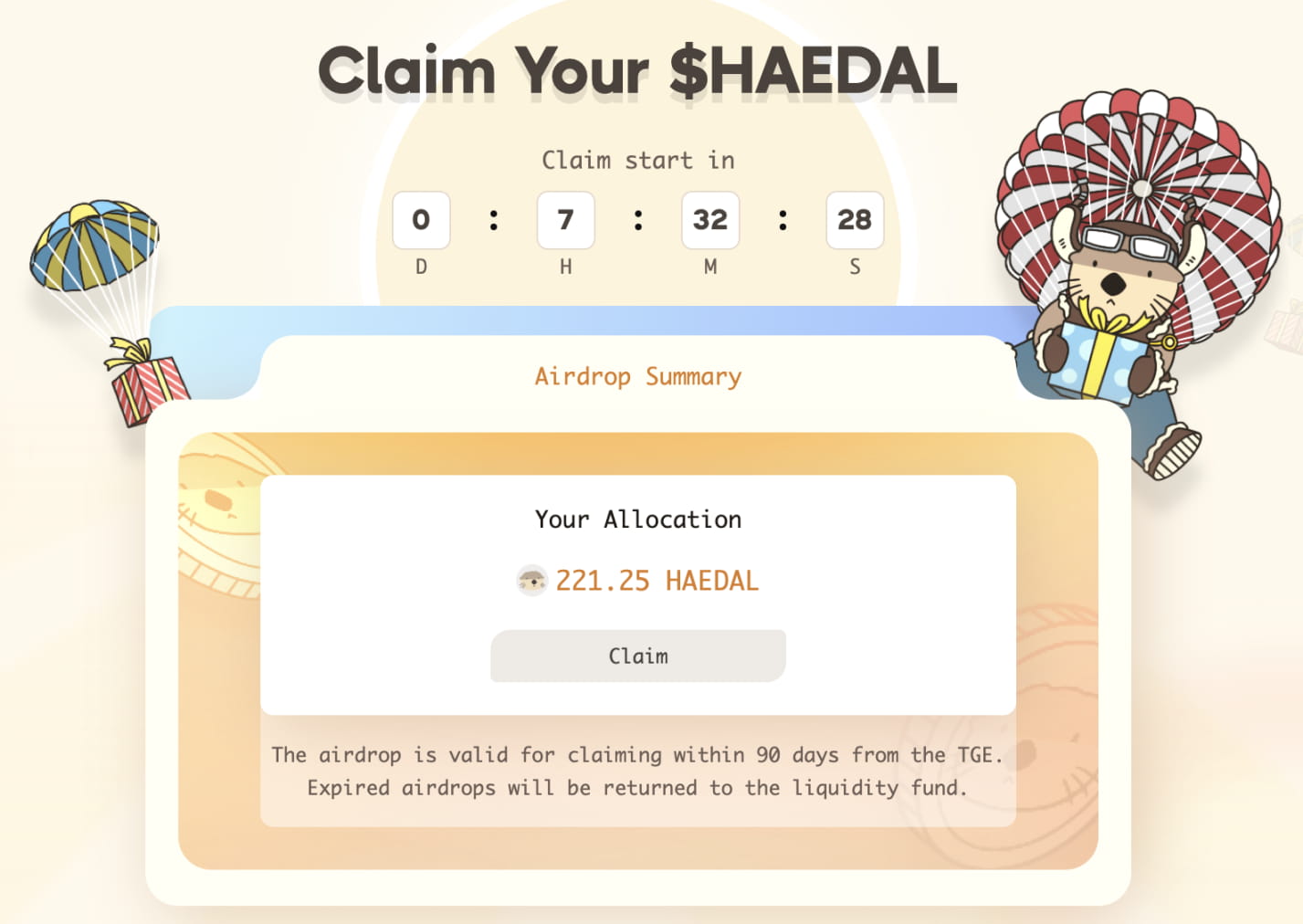 上线币安Alpha，你的HAEDAL空投值多少钱？