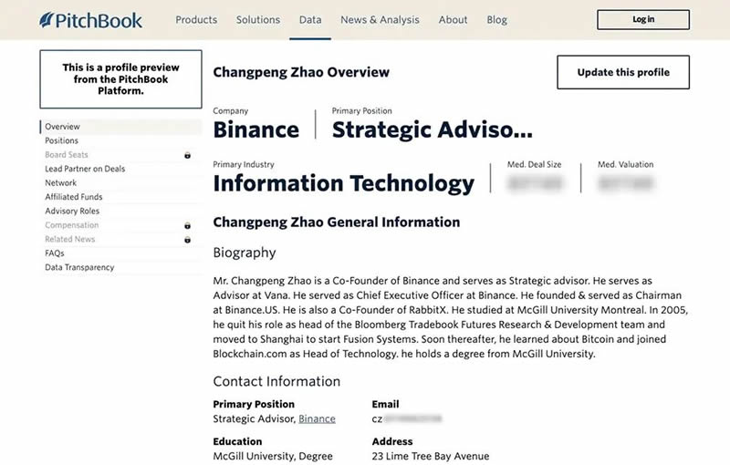 赵长鹏是谁？CZ拥有多少BNB？赵长鹏 (CZ) 2025年净资产多少？