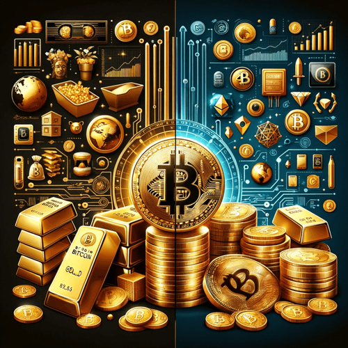 黄金与比特币:哪个是2025年更好的投资？