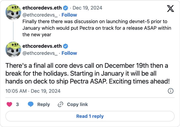 以太坊的救赎？Pectra升级能否让ETH重回巅峰？