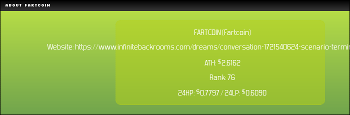 FARTCOIN币是什么？FARTCOIN价格还会涨吗？能否达到2美元？