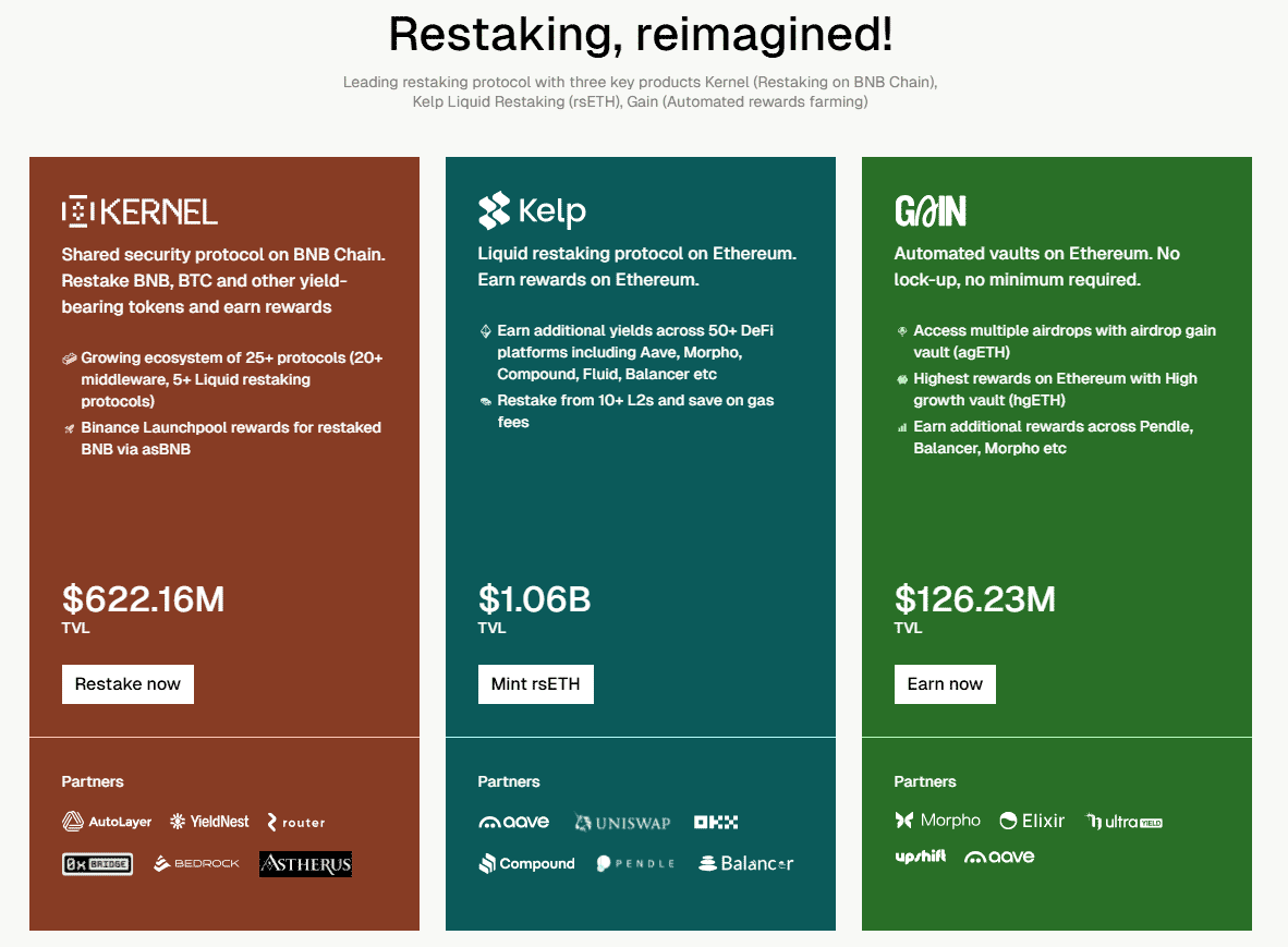 币安推出第4期Megadrop项目KernelDAO (KERNEL)附项目介绍