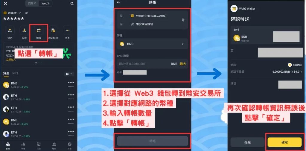 币安Web3 wallet怎么用？优缺点介绍与设置操作、出入金教学