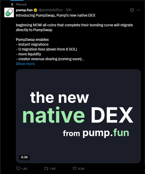 PUMP 推出自家 DEX、OKX 撤出 Solana 聚合器:链上 Dev 的主 权时代来了