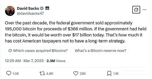美国持有多少比特币？这些比特币来自哪里？