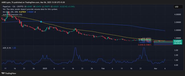 佩佩币(PEPE)暴涨3.54%!能否突破0.75美元大关？