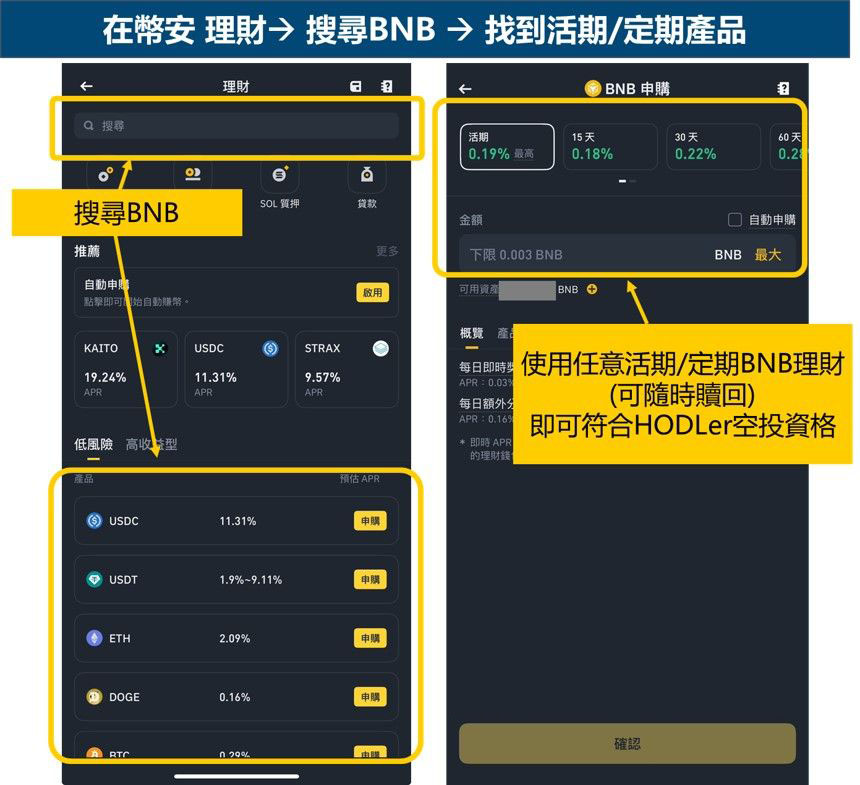 币安HODLer空投领取流程及风险解析(附最新SHELL空投资讯)