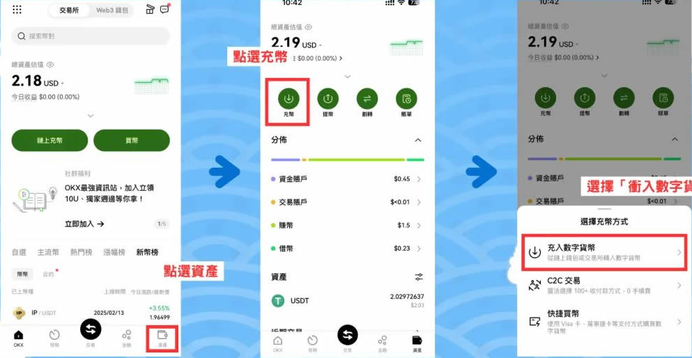 Pi Network Pi币怎么卖？从主网wallet转到OKX交易所卖出步骤教程