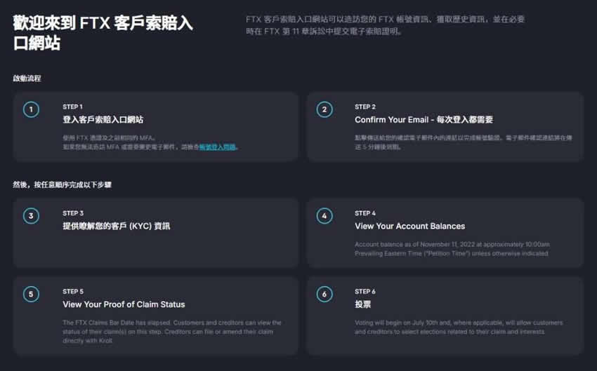 FTX索赔申请教学:债权人如何申请FTX赔偿？截止时间是？