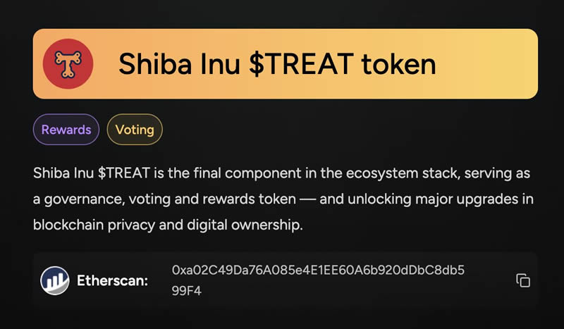 Shiba Inu Treat(TREAT)币是什么？TREAT币未来价格预测