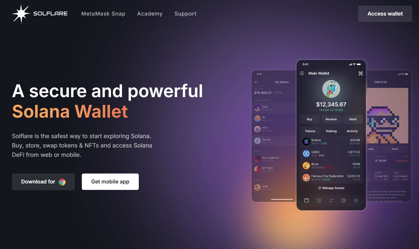 Solana(SOL)十大最佳wallet盘点(2025最新)