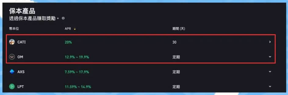 币安保本赚币是什么？活期、定期有什么差异？操作与申购步骤教学