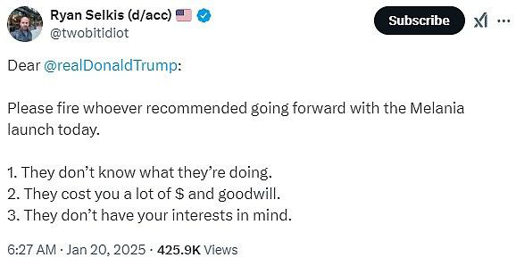 特朗普妻子发行的MELANIA币靠谱吗？特朗普家族发币是与非