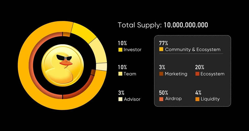 DuckChain(DUCK)币是什么？DUCK代币经济学及路线图详解