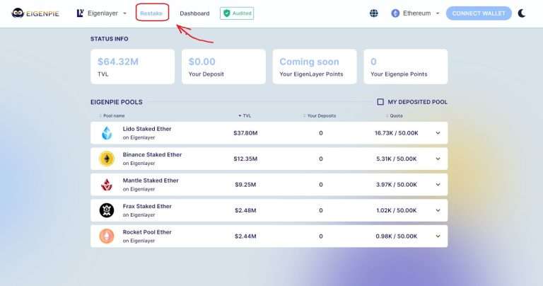 Eigenpie(EGP)币是什么？如何在Eigenpie质押代币？EGP币空投领取教学