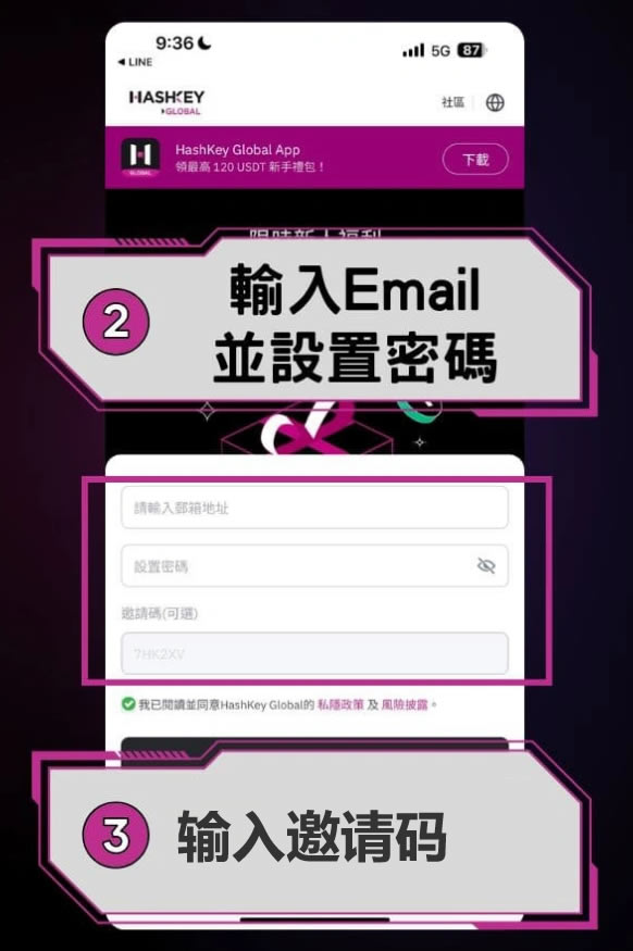 Hashkey交易所开户教学:注册+KYC验证步骤教程