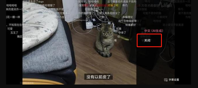 哔哩哔哩ai字幕怎么关闭 B站取消无障碍智能字幕方法介绍