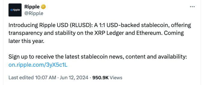 Ripple稳定币RLUSD是什么？RLUSD币运作原理及未来展望