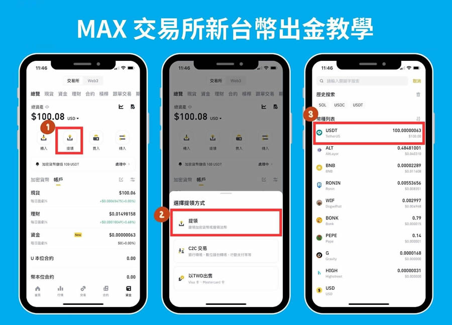 MEXC交易所入金教学:台币入金、信用卡入金详细教学