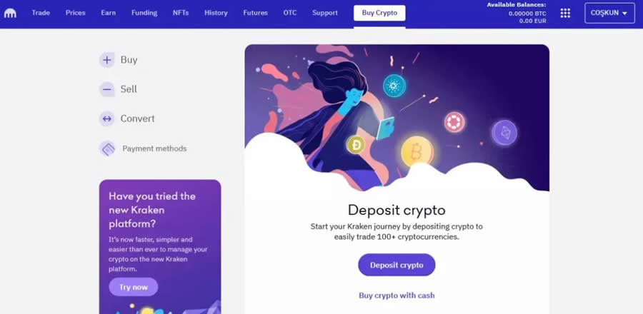 Kraken怎么购买USDT？Kraken交易所新手注册认证买U步骤教程