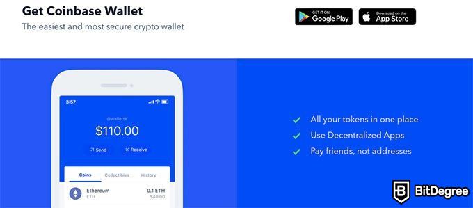 Coinbasewallet评测：Coinbase应用程序功能。