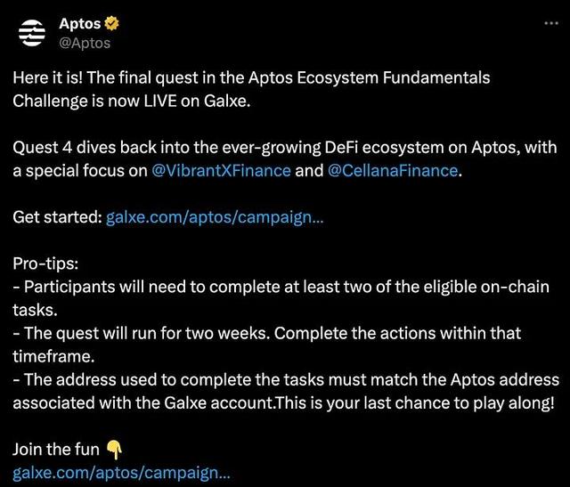 Aptos有哪些值得关注的项目?Aptos热门项目介绍