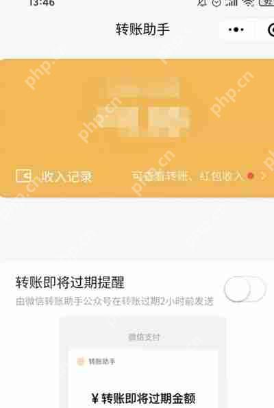 微信怎么开启转账提醒功能