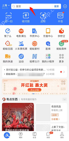 支付宝冬奥赛程怎么看