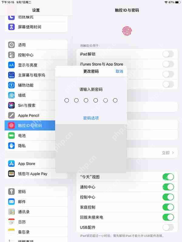 ipad相册怎么加密