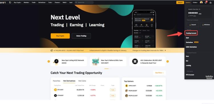 Bybit怎么提现？在Bybit交易所提现的详细教程