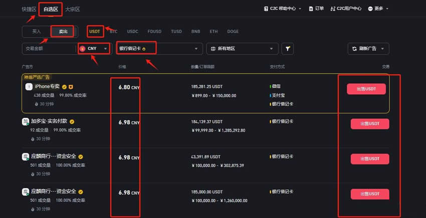 USDT怎么提现成人民币？U币提现成人民币的操作教程(币安版)