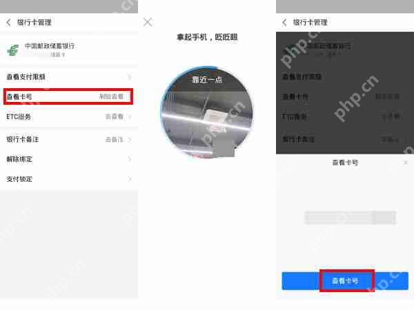 支付宝银行卡号怎么查